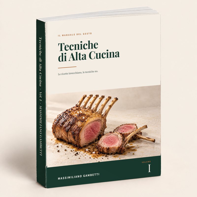 Il volume I di Tecniche di Alta Cucina in edizione flessibile